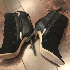 Sam Edelman open toe boots